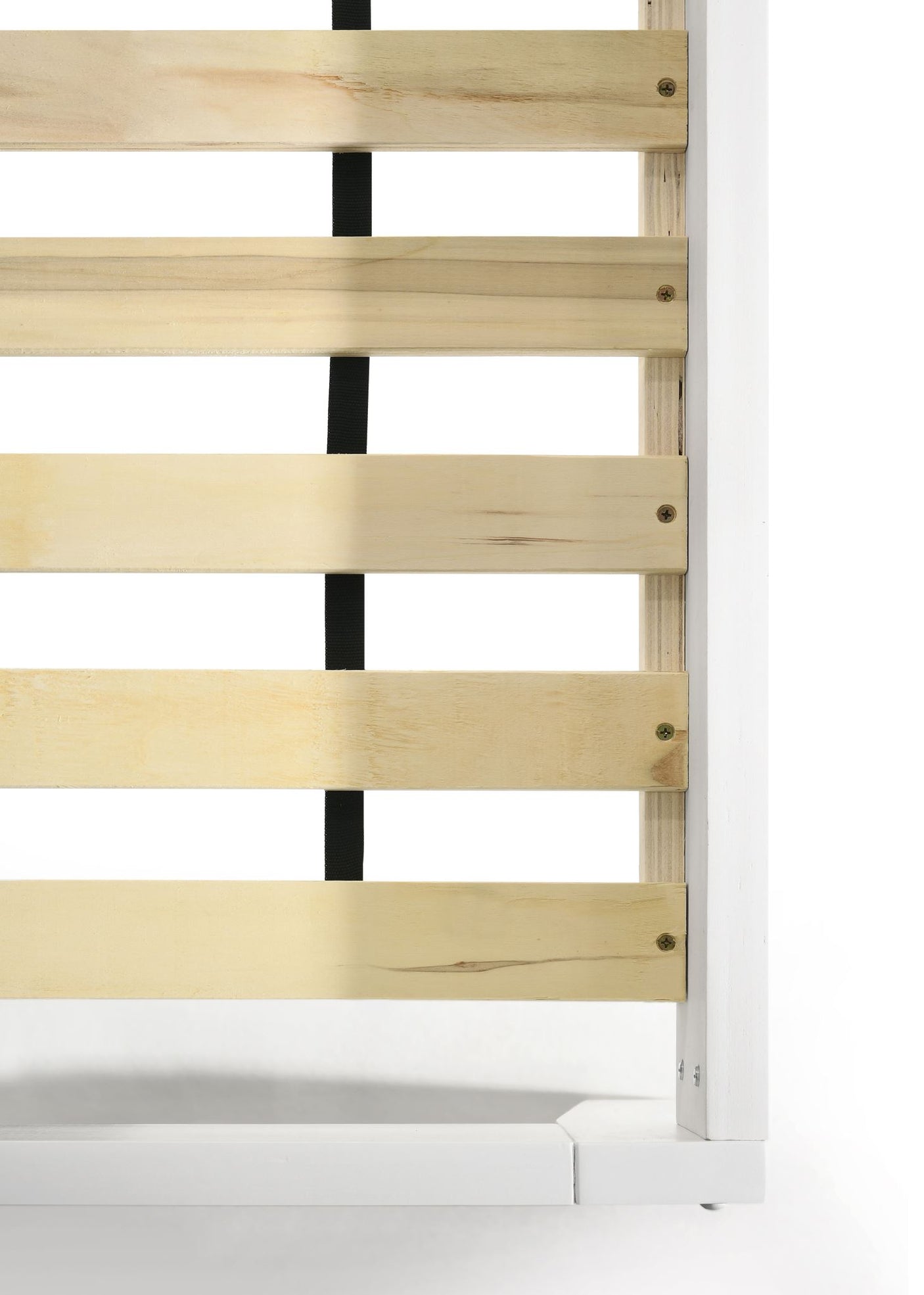 Sovo King Single Bed Frame - White