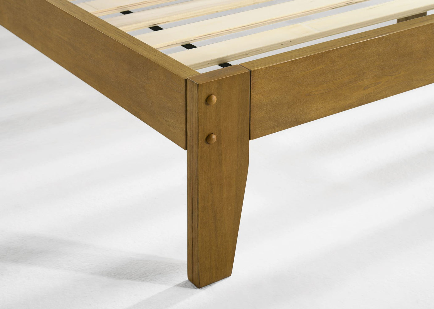 Sovo Double Bed Lc Oak with Mem23
