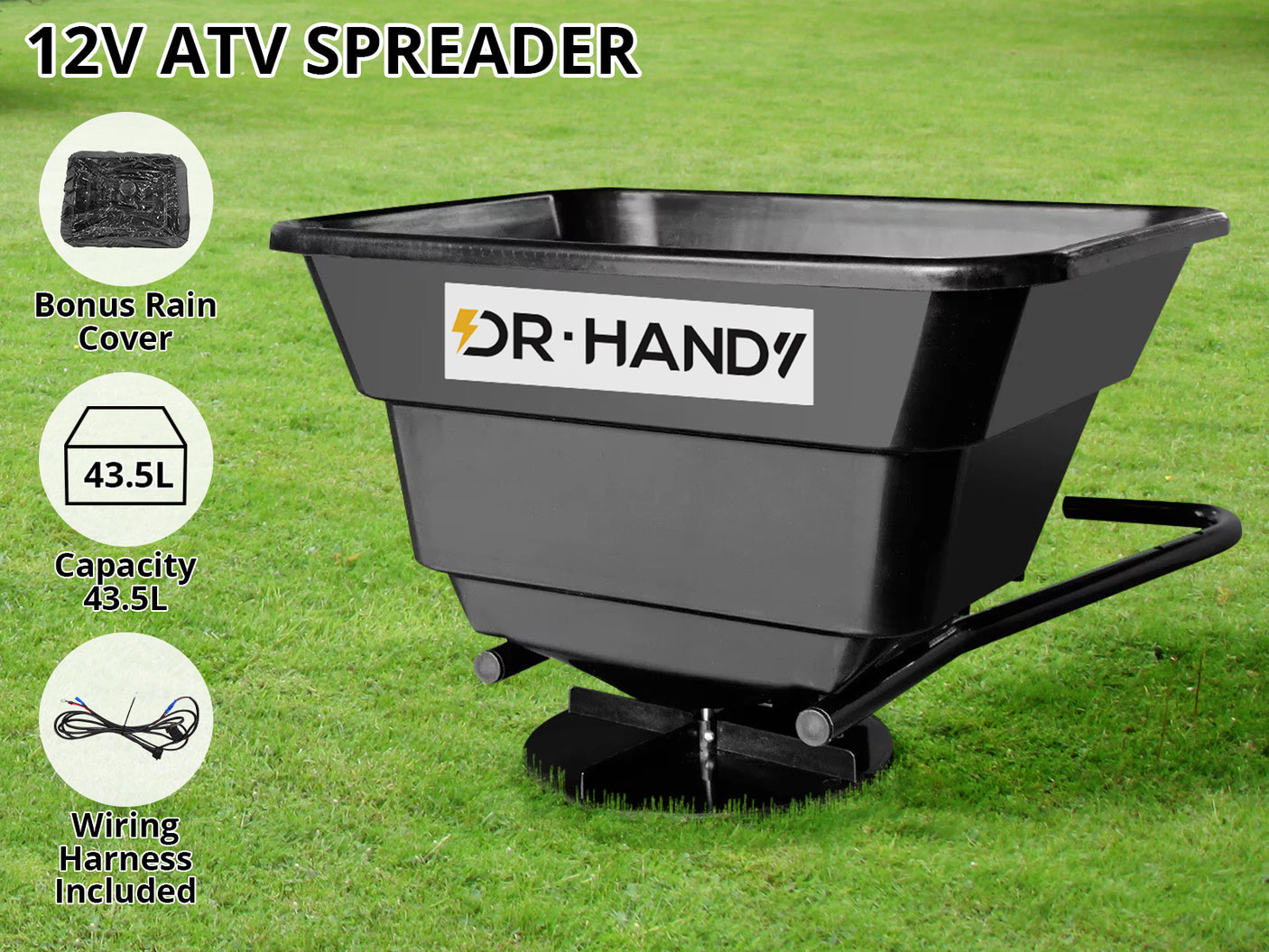 Automatic Spreader 12V ATV 36KG