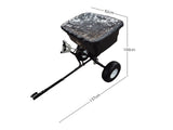 Fertilizer Spreader Tow-Behind 90KG 105L