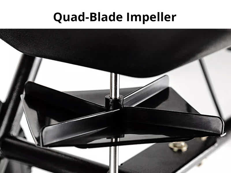 ATV Tow-Behind Fertilizer Spreader – 90kg / 105L Capacity