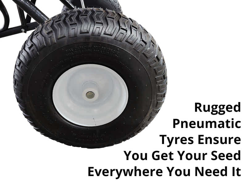 ATV Tow-Behind Fertilizer Spreader – 90kg / 105L Capacity