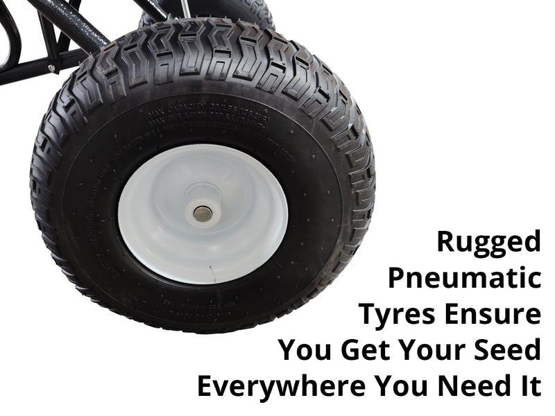 Fertilizer Spreader Tow-Behind 90KG 105L