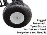 Fertilizer Spreader Tow-Behind 90KG 105L