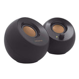 DS PB Creative Pebble 2.0 Modern USB-Powered Desktop Speakers - Black