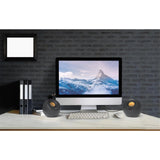 DS PB Creative Pebble 2.0 Modern USB-Powered Desktop Speakers - Black