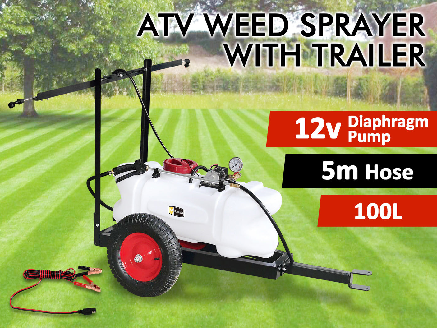 DS Weed Sprayer Trail 100L