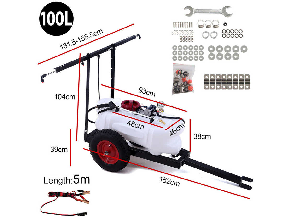 Weed Sprayer Trail 100L