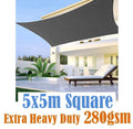 Shade Sail 5m x 5m - Grey