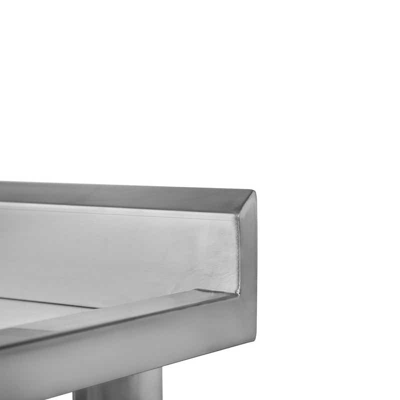 Cefito Stainless Steel Kitchen Sink Bench - 100x60 cm