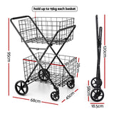 Emajin Foldable Shopping Trolley Cart