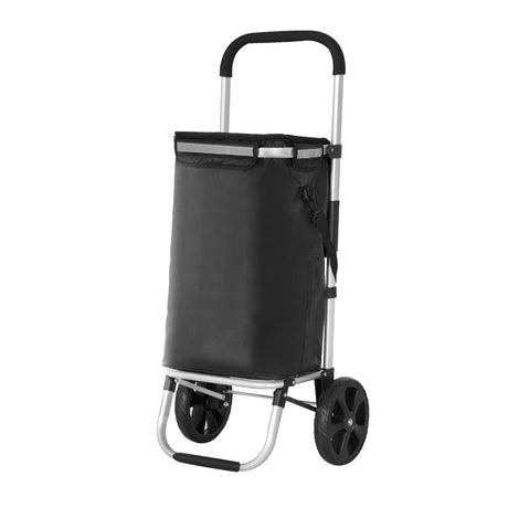 DS NA Emajin Shopping Trolley Cart Foldable 45KG Black