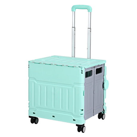 DS NA Emajin Shopping Trolley Cart 75L Foldable Green