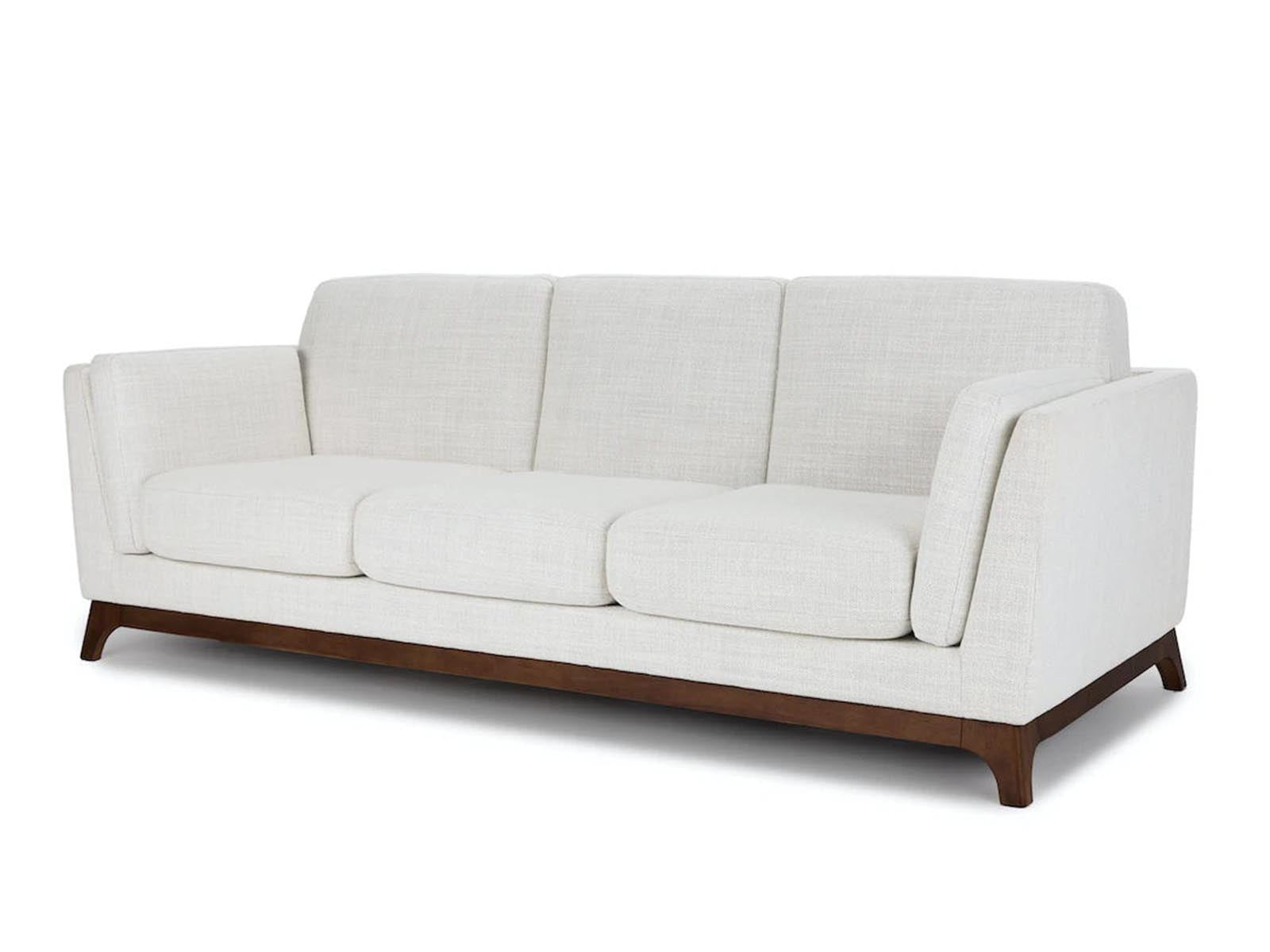 Panama Linen 3-Seater Sofa - Beige