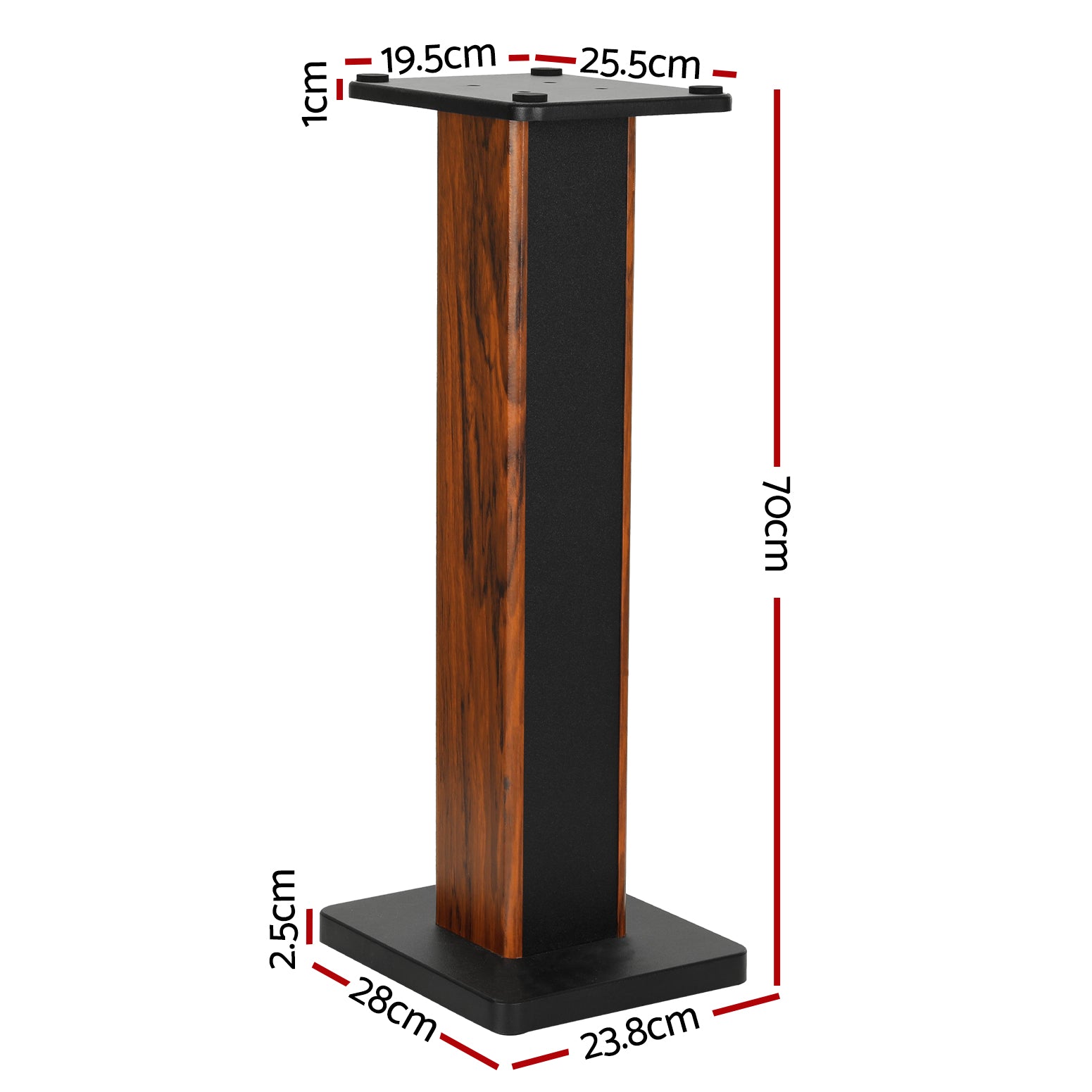 DS NA Alpha Speaker Stand 70cm 2pcs