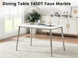 DS Dining Table 14SDT Faux Marble