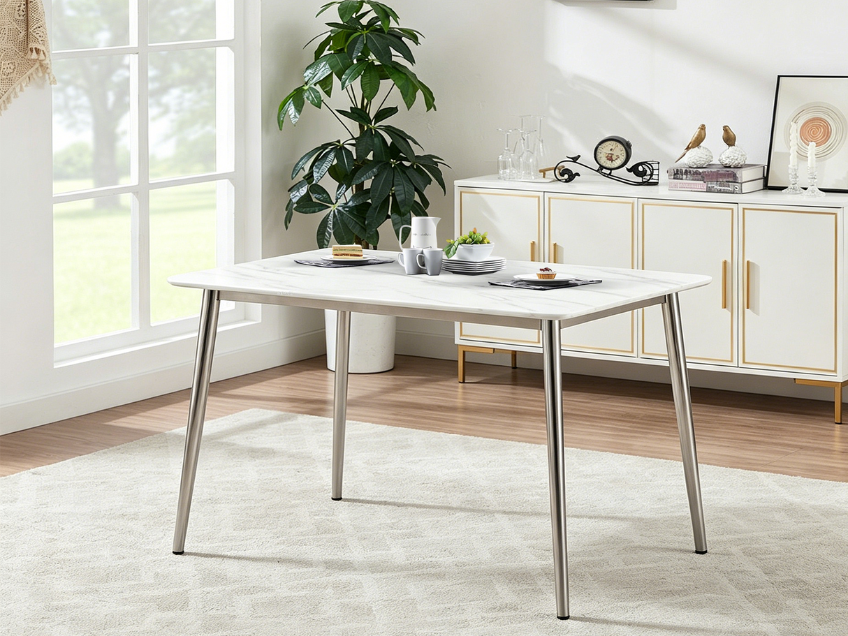 DS Dining Table 14SDT Faux Marble