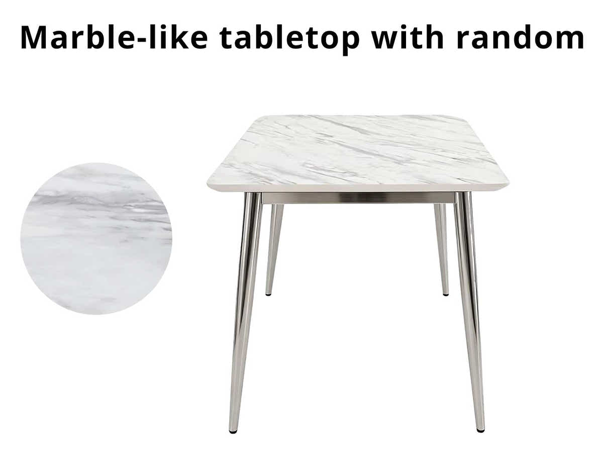 DS Dining Table 14SDT Faux Marble