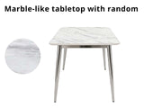 DS Dining Table 14SDT Faux Marble