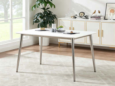 DS White Dining Table - 180 cm