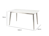 DS Dining Table 18SDT White