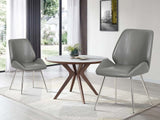 DS Dining Chair PU Grey - Set of 2