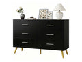 6-Drawer Cabinet - Black