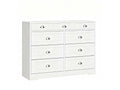 DS 9 Drawer Dressers 12092 White