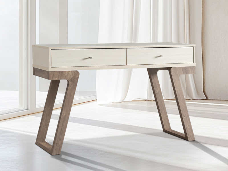 2-Drawer Console Table - Ivory