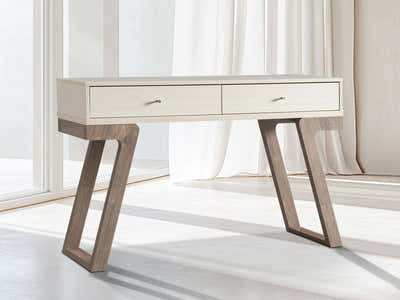 2-Drawer Console Table - Ivory