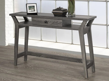 1-Drawer Console Table - Dark Grey