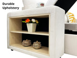 DS Side storage sofa bed beige