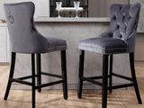 Dining Bar Chair Stool 3082 Dark Grey