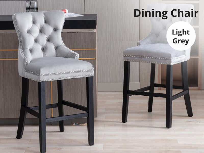 Dining Bar Chair Stoo 3082 Light Grey