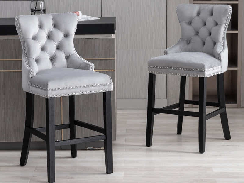 Dining Bar Chair Stoo 3082 Light Grey