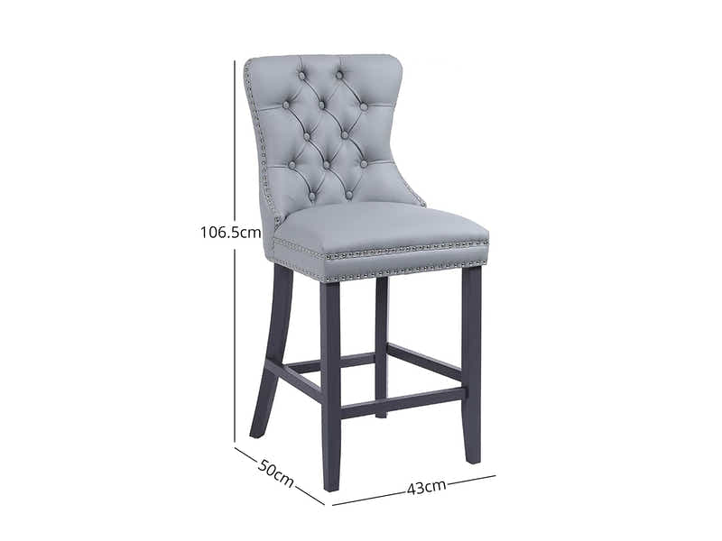 Dining Bar Chair Stoo 3082 Light Grey