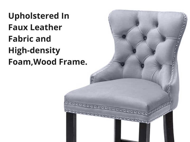 Dining Bar Chair Stoo 3082 Light Grey