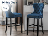 Dining Bar Chair Stool 3082 Teal