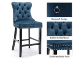 Dining Bar Chair Stool 3082 Teal