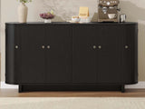 DS Black Buffet Cabinet - 160 cm