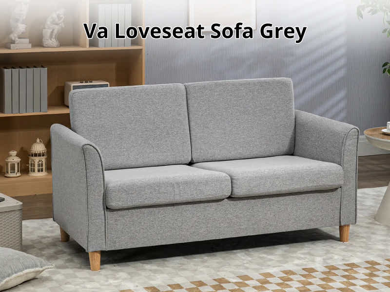 Va Loveseat Sofa Grey