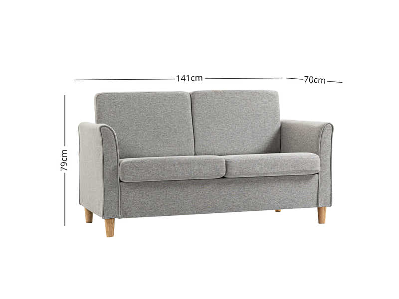 Va Loveseat Sofa Grey