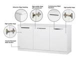 3-Door File Cabinet