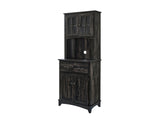 Brook Wine Cabinet - Charcoal