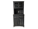 Brook Wine Cabinet - Charcoal