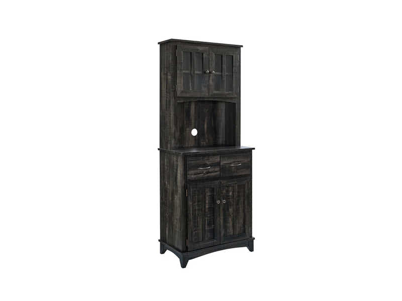 Brook Wine Cabinet - Charcoal