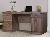 DS Executive Desk Dark Walnut