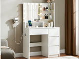 Makeup Vanity Desk - White
