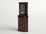 Wine Cabinet Brown