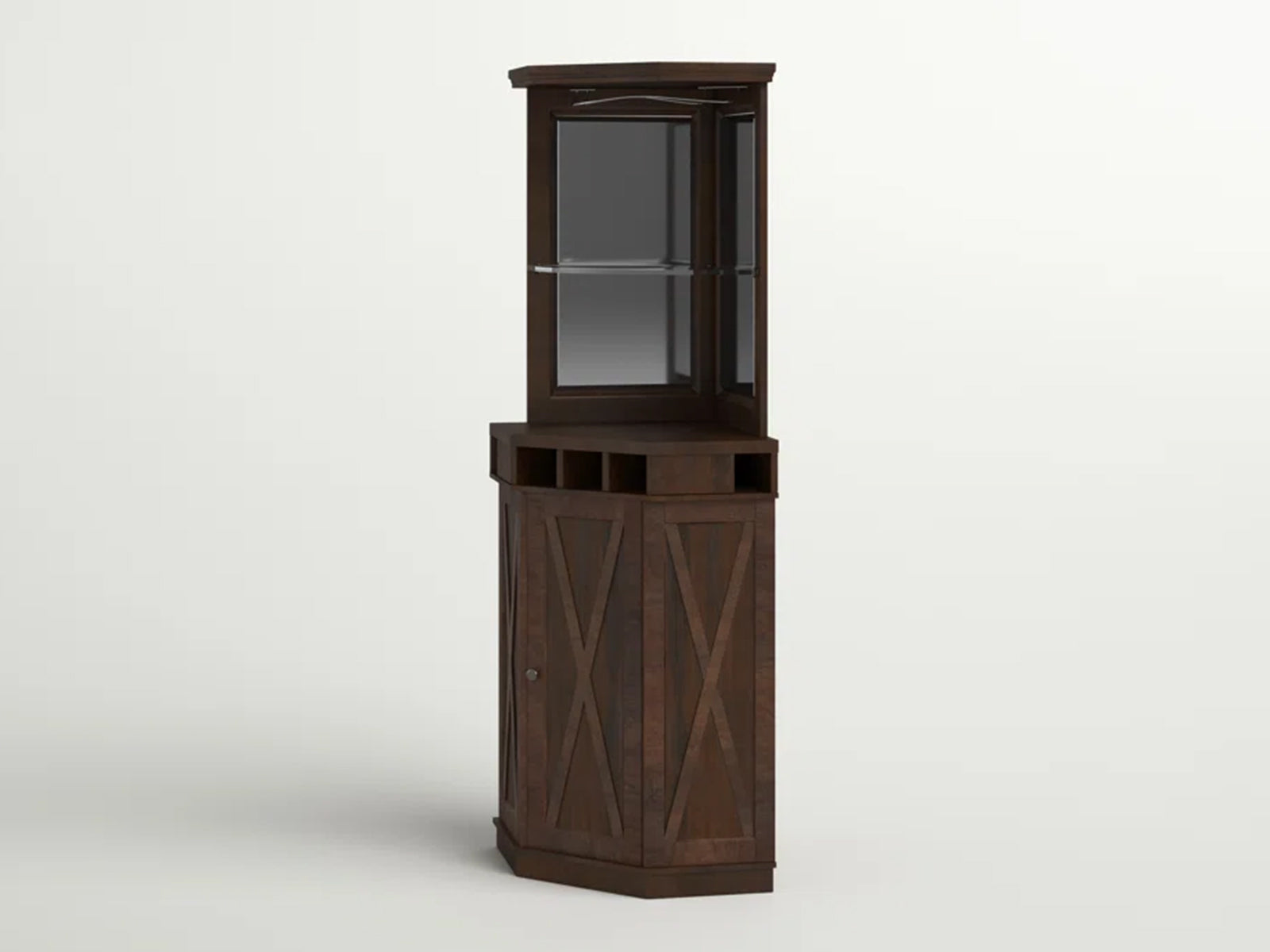 Wine Cabinet Brown